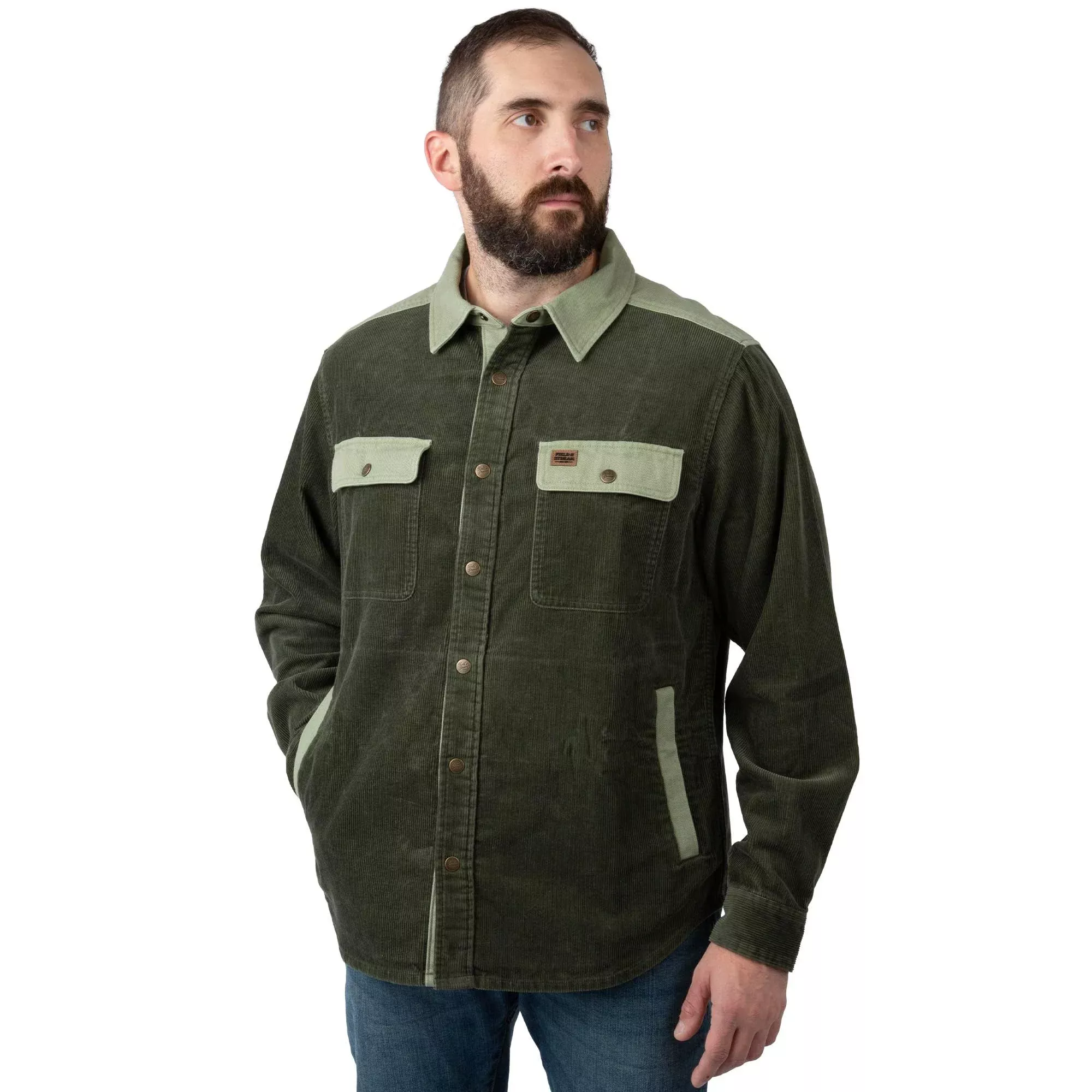 Men’s Tungsten Corduroy Shirt Jacket