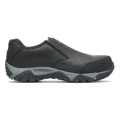 MERRELL Mens Moab Adventure Moc CF Medium Black Shoes (J004639)