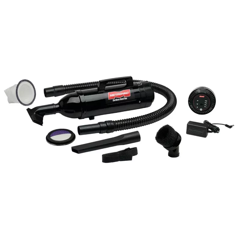 MetroVac CHV-B6 Cordless Hand Vac – Black