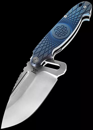 Midgards-Messer Sliding Knife Titanium Folding Knife