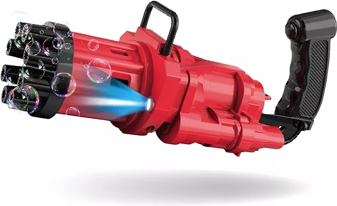 Mila Finder Blank Gatling Led Light Bubble Blaster #KB1122R