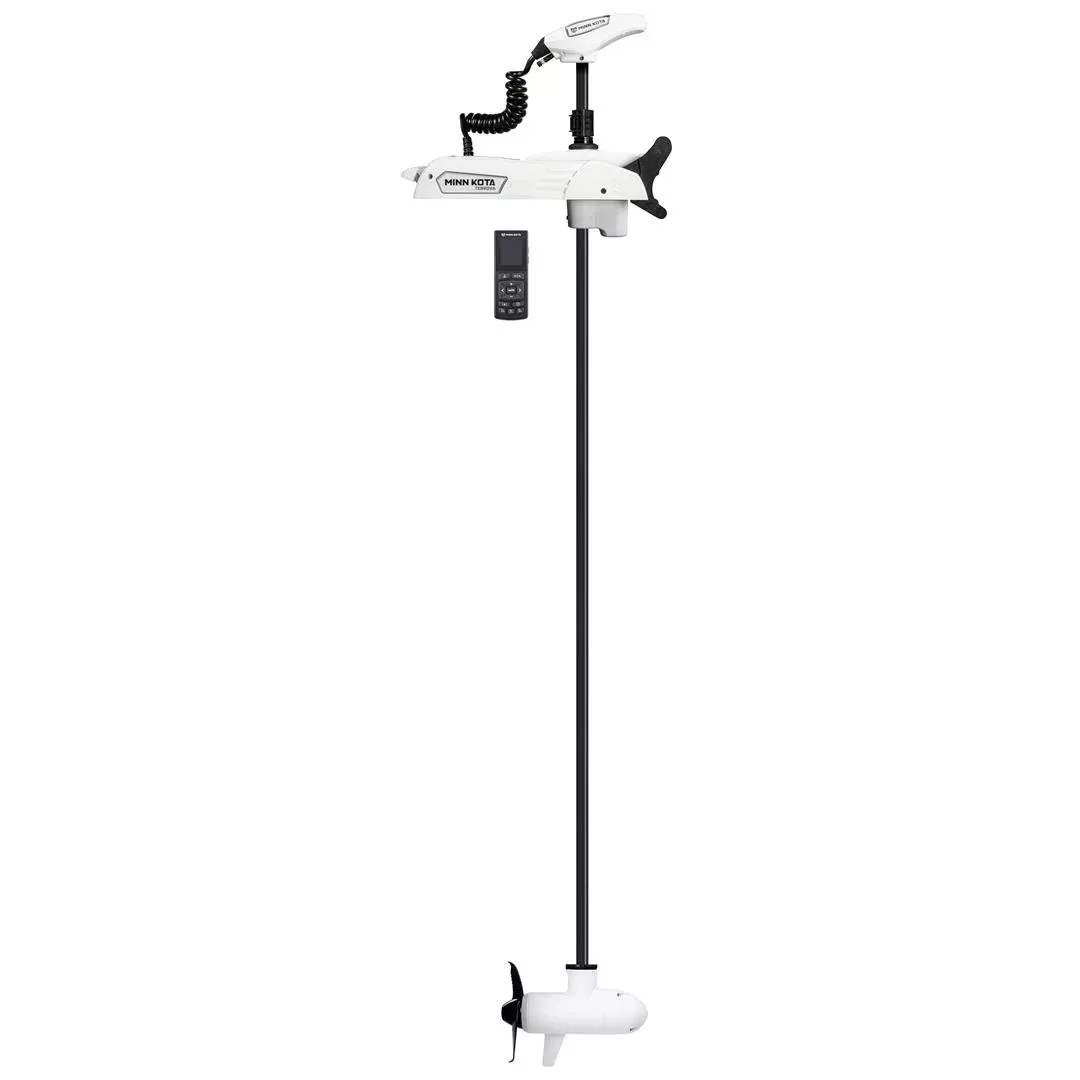 Minn Kota Riptide Terrova QUEST 90/115 lb. Thrust, 100″ Shaft, Wireless Remote, White• 1363903