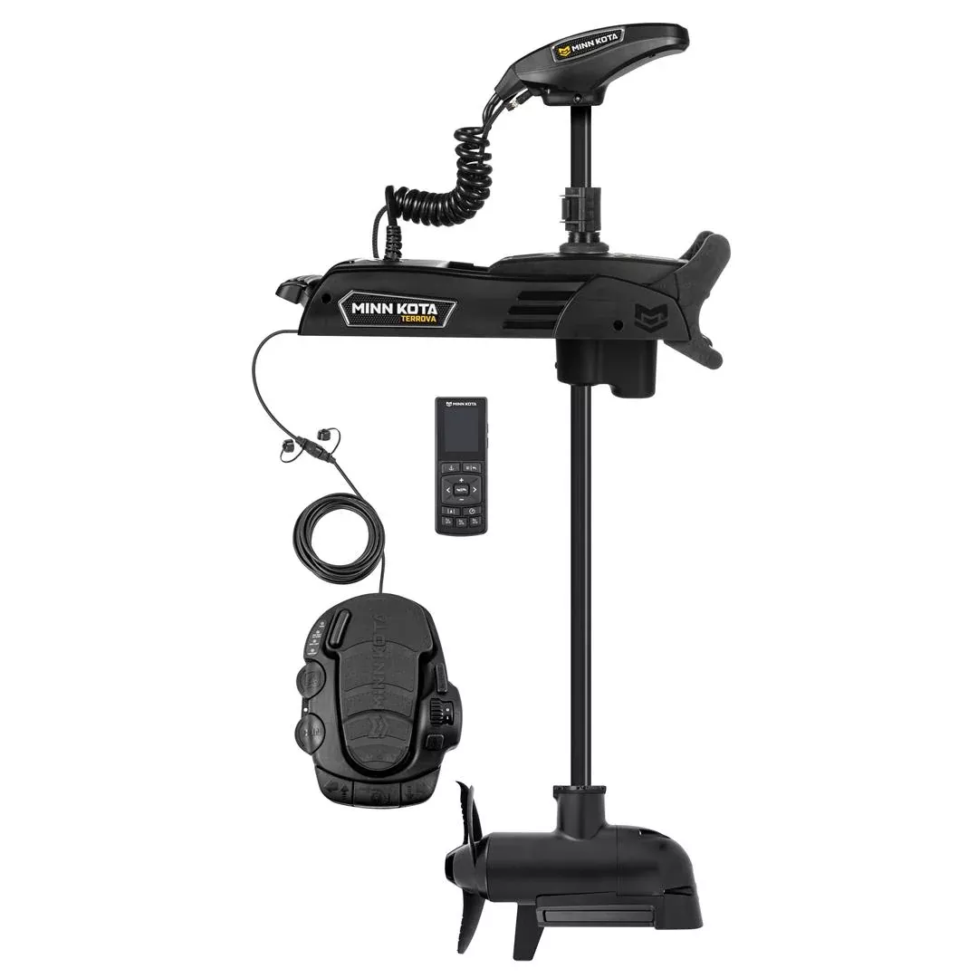 Minn Kota Terrova QUEST 90/115 lb. Thrust, 45″ Shaft, MEGA Side Imaging, Wireless Remote• 1358210