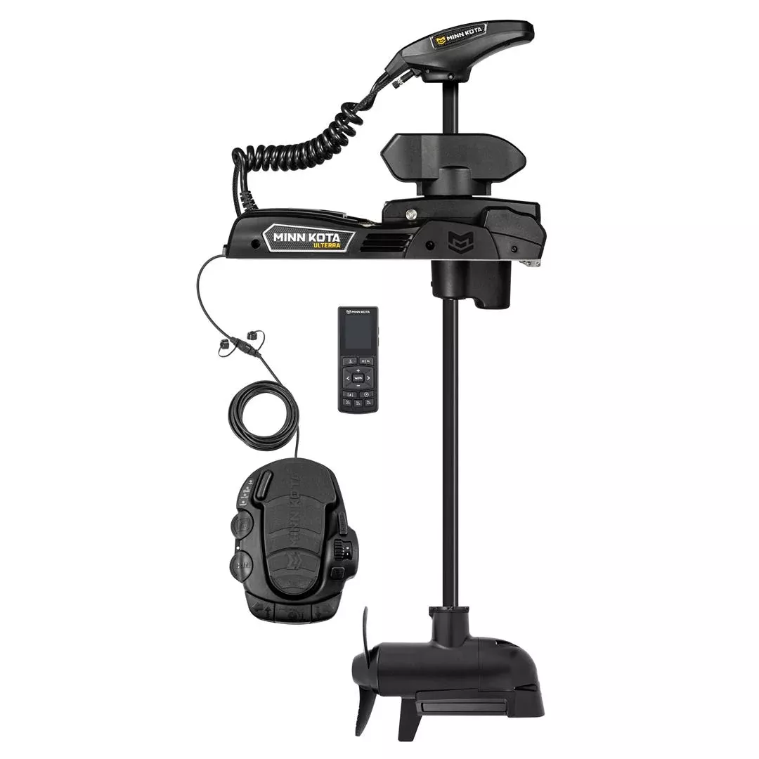 Minn Kota Ulterra QUEST 90/115 lb. Thrust, 45″ Shaft, MEGA Side Imaging, Wireless Remote• 1358501