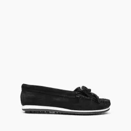 Minnetonka Women’s Kilty Plus – Black – 6