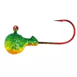 Mission Tackle Glitter Jig - 1/4 oz. - Firetiger - 3 Pack
