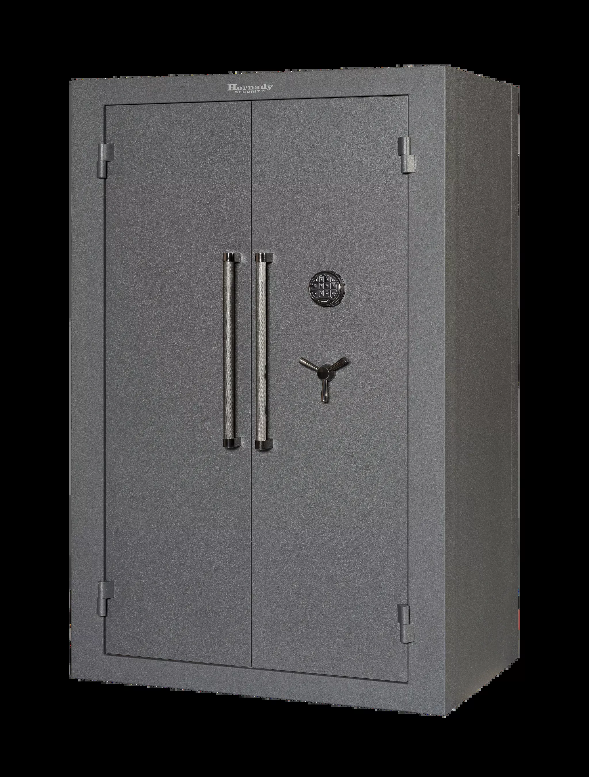 Mobilis Double Door Max 9 Gauge Gun Safe - Gray