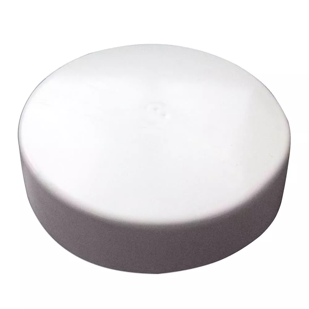 Monarch Flat White Piling Cap – 7″ [WFPC-7]