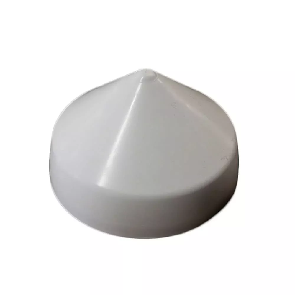 Monarch White Cone Piling Cap – 9″ [WCPC-9]