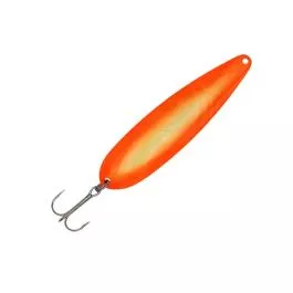 Moonshine Lures Ice Jig Spoon - 1/2 oz. - Agent Orange
