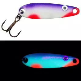 Moonshine Lures Ice Jig Spoon - 1/2 oz. - Red Grape