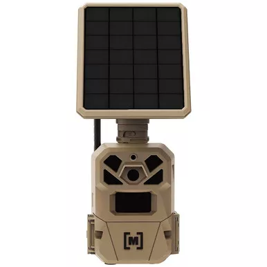Moultrie Edge Solar Trail Camera 1080p 36mp Rechargable Battery Brown
