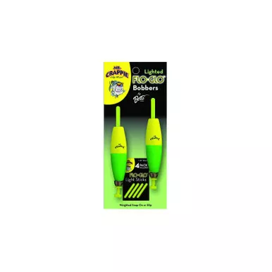 Mr Crappie Lighted Flo Glo Floats