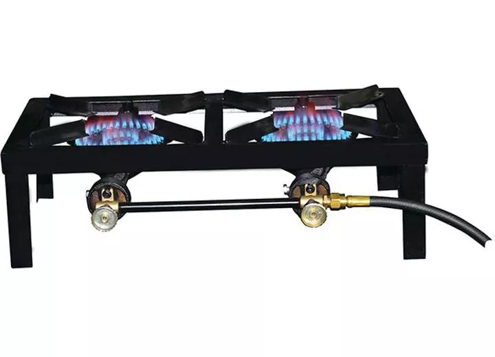 Mr. Heater 30,000 BTU Double Burner Angle Iron Stove• F235830
