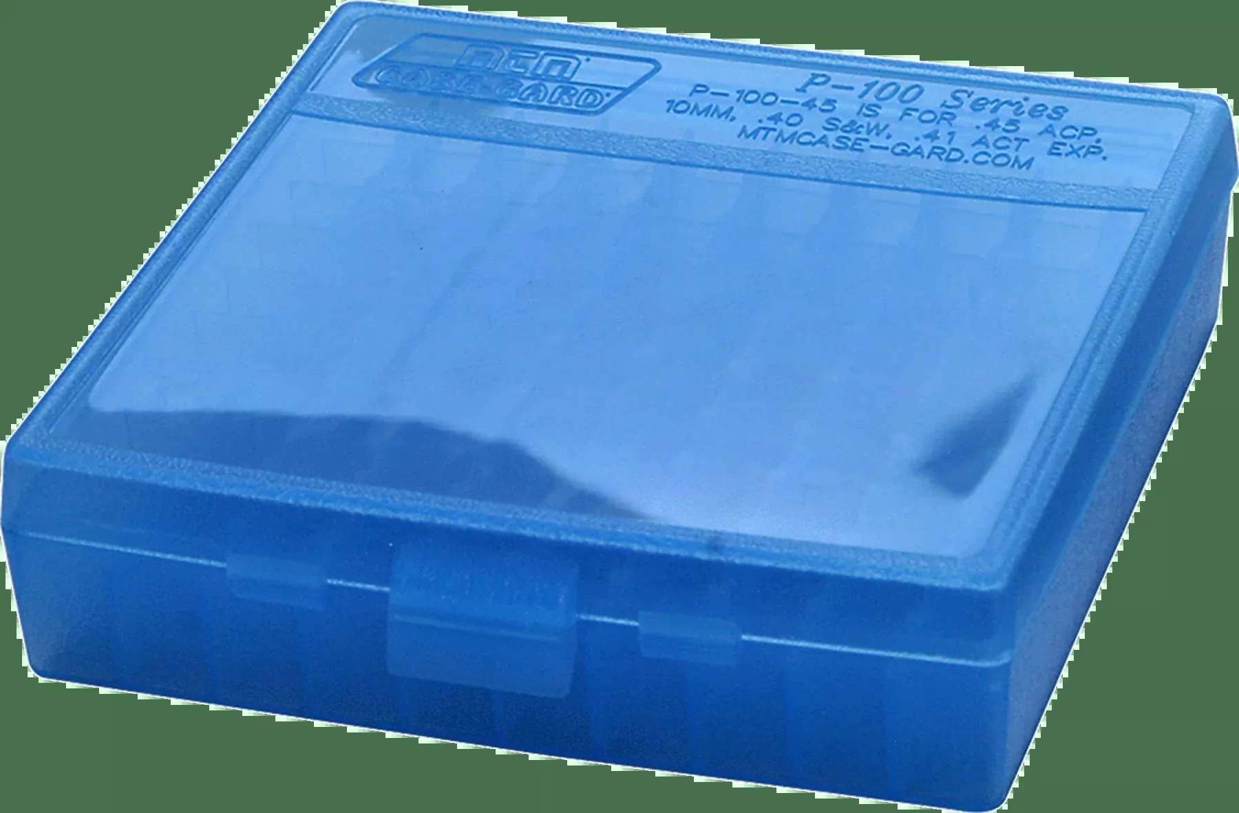 Mtm Case-gard, Mtm P-100-9-24 100rd Pstl Box 9mm-380Bl