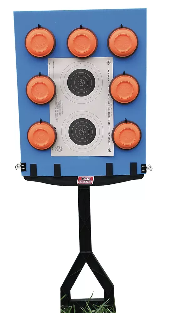 MTM Case-GardJammit Combo Target Stand Handgun/Rifle Plastic Standing Includes Ground Stakes