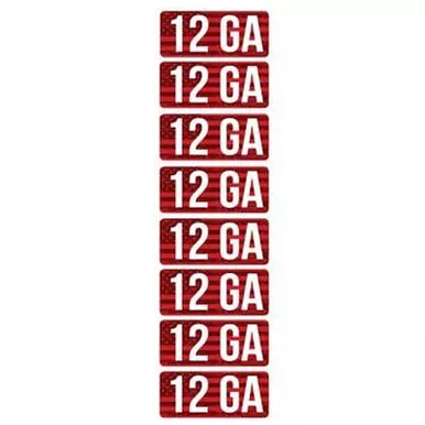 MTM CL12GA AMMO CALIBER LABELS 12 GA