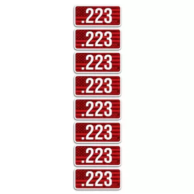 MTM CL223 AMMO CALIBER LABELS 223