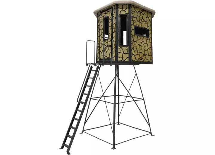 Muddy Bull Box Blind with Elite 10′ Tower• MUD-BBBST4000-10C