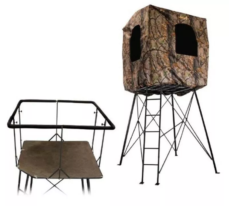 Muddy Outdoors The Quad 12′ Quad Pod #MUD-QPBL12NC