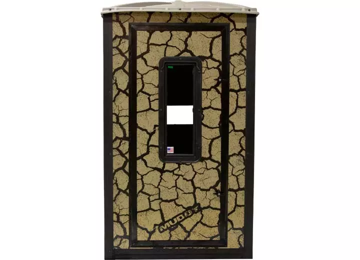Muddy Striker Steel Box Blind, Cracked Mud Camo• MUD-BBBST2000