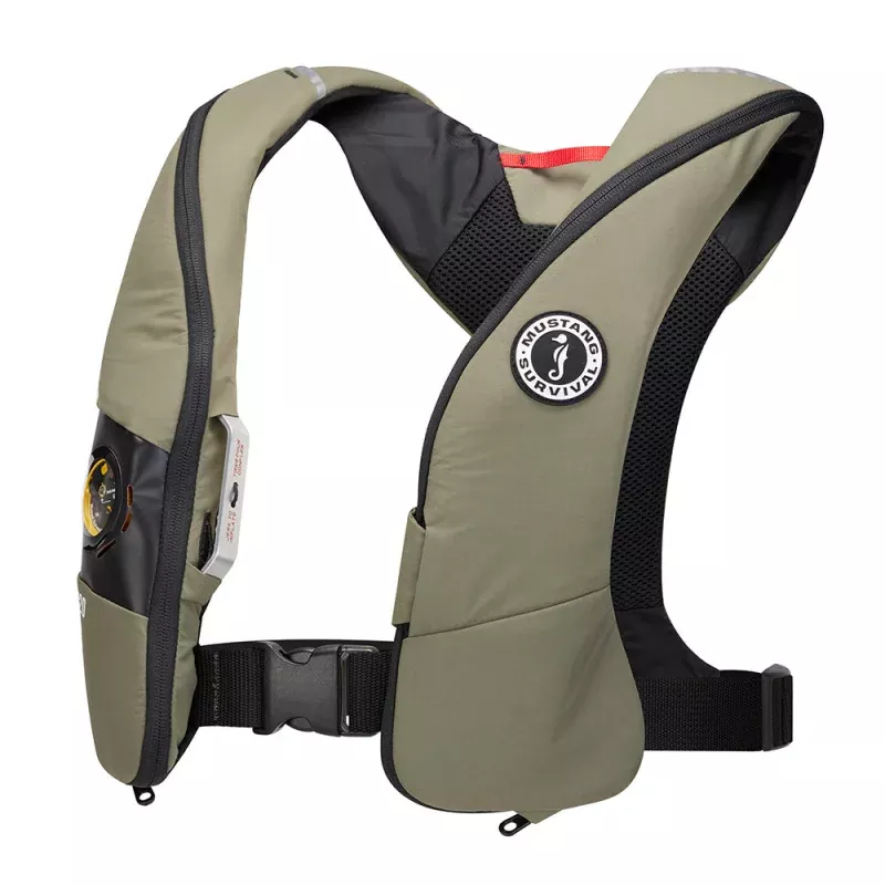 Mustang Elite 120 Coastal Inflatable PFD – Everglade Green