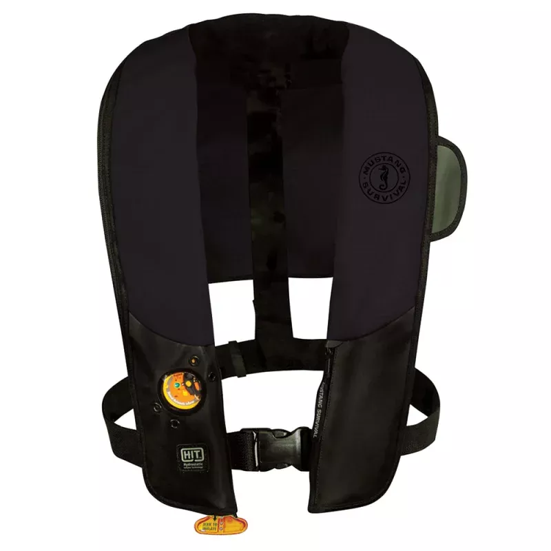 Mustang HIT Inflatable PFD f/Law Enforcement – Black – Automatic/Manual