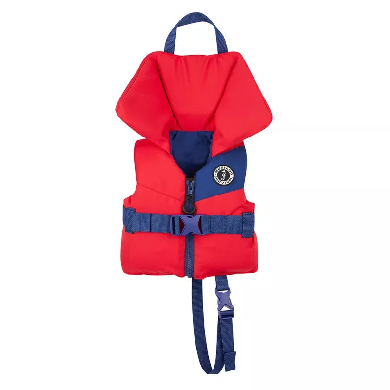 Mustang Lil’ Legends Child Foam Vest – Red/Navy