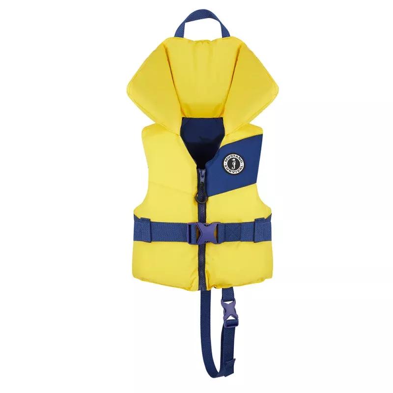 Mustang Lil’ Legends Infant Foam Vest – Yellow/Navy
