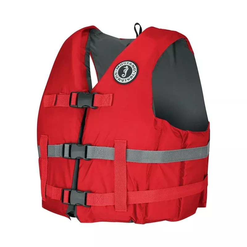 Mustang Livery Foam Vest – M/L – Red