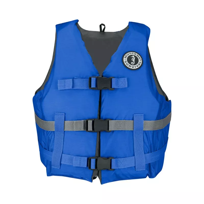 Mustang Livery Foam Vest – XL/XXL – Blue