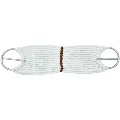 MUSTANG Pony 15-Strand White Cinch with Ring & Tongue (102)