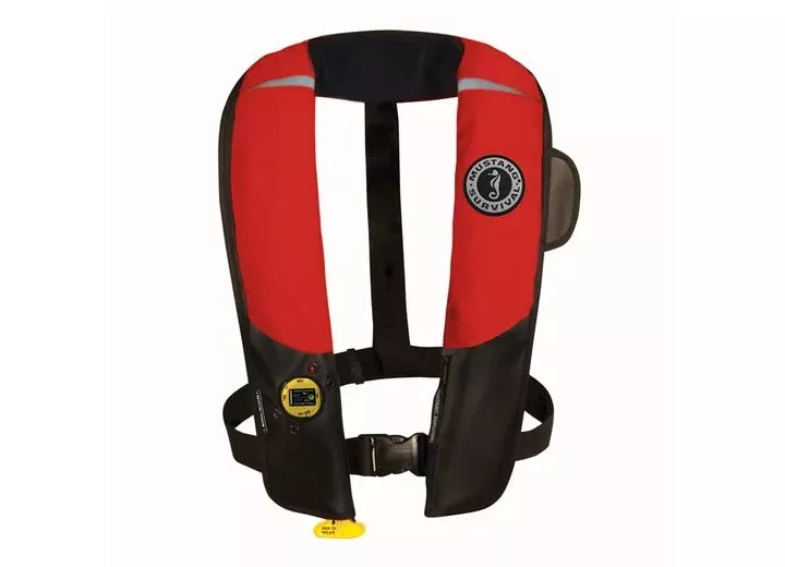Mustang Survival Pilot 38 Manual Inflatable PFD, Universal Adult, Red/Black• MD3181-123-0-202