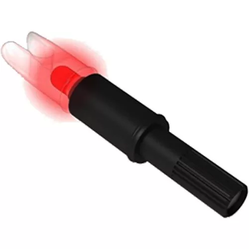 Nap Thunderglo Illuminated Nocks Red – 6 Pack#NAPILLNRD6K