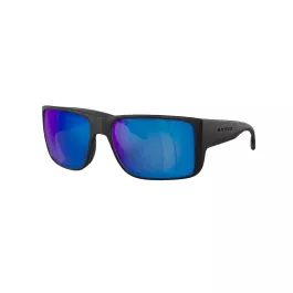 Native Eyewear Badlands - Matte Black - Blue Reflex - Premium Polarized Lenses