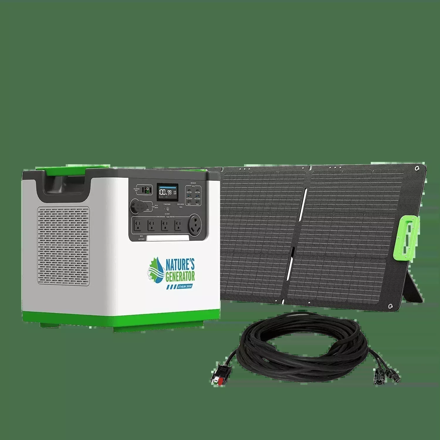 Nature's Generator Lithium 3600 Solar Generator