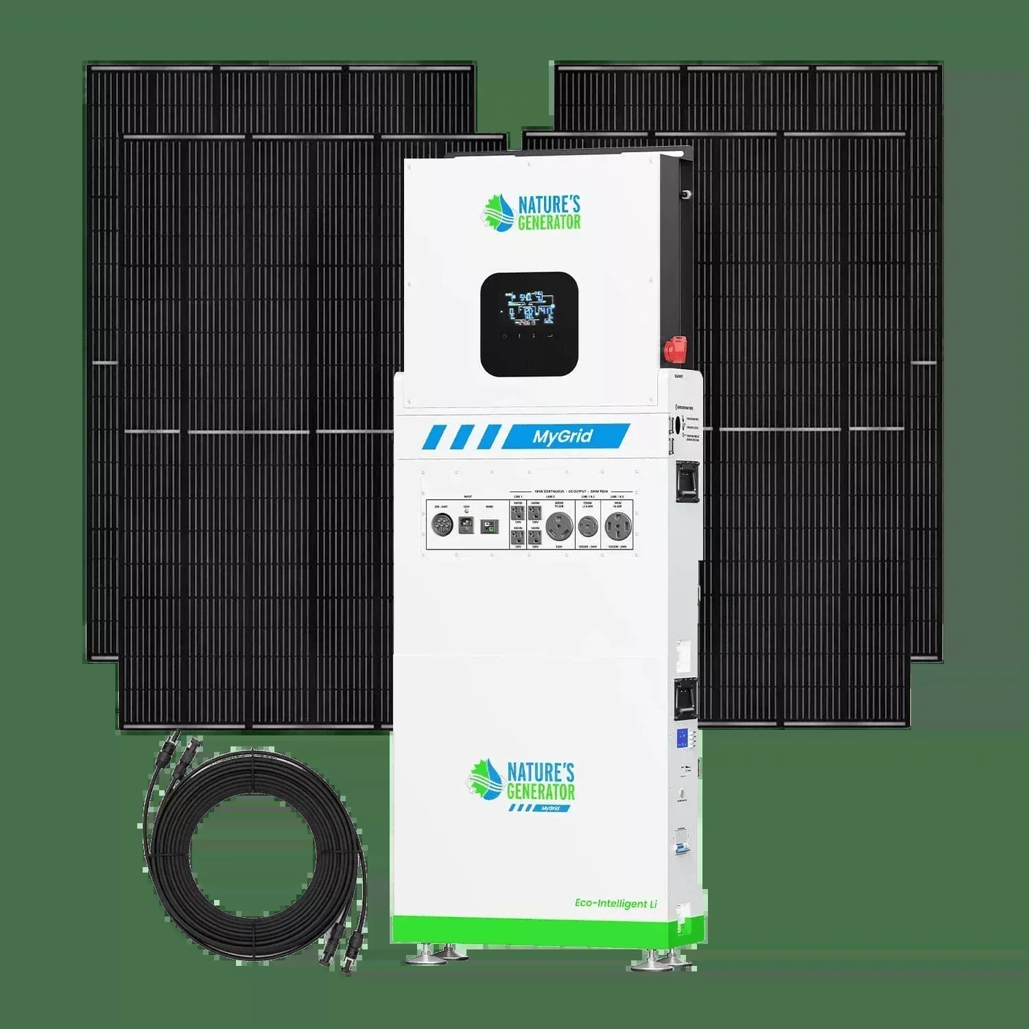 Nature's Generator MyGrid 10K Solar Generator for Home