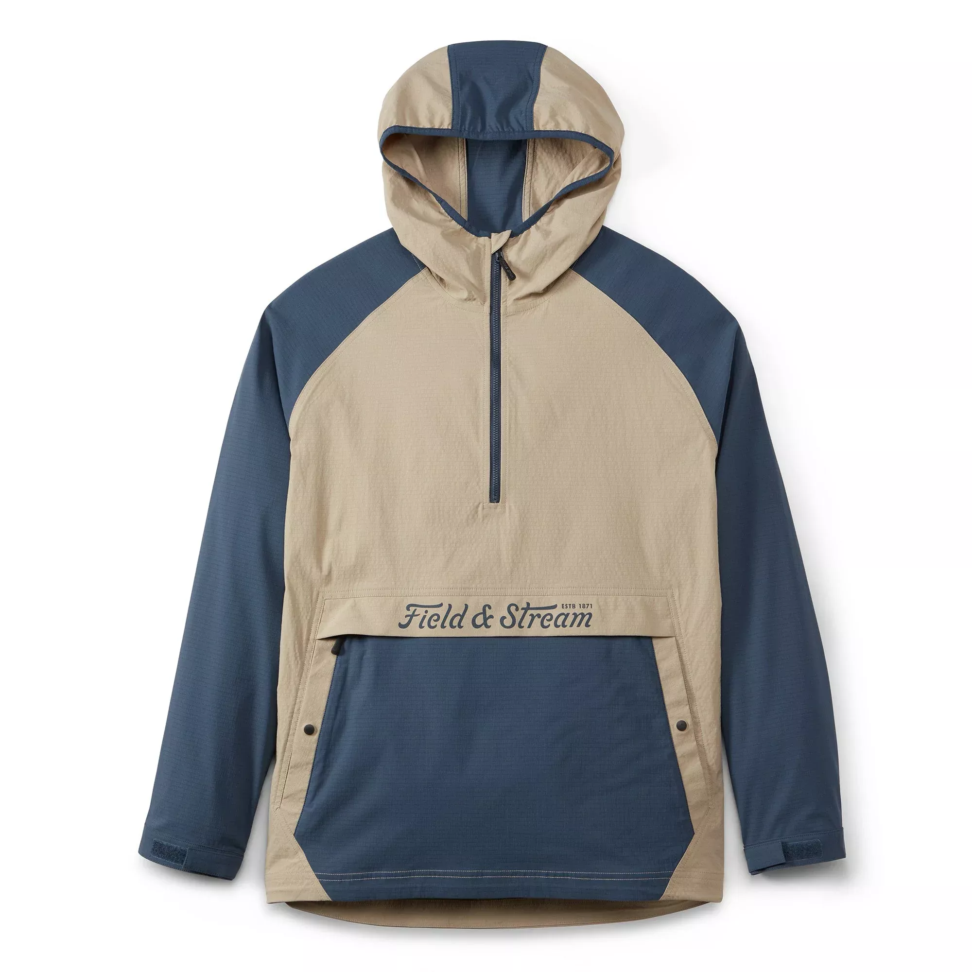 Navy/Stone Anorak Jacket