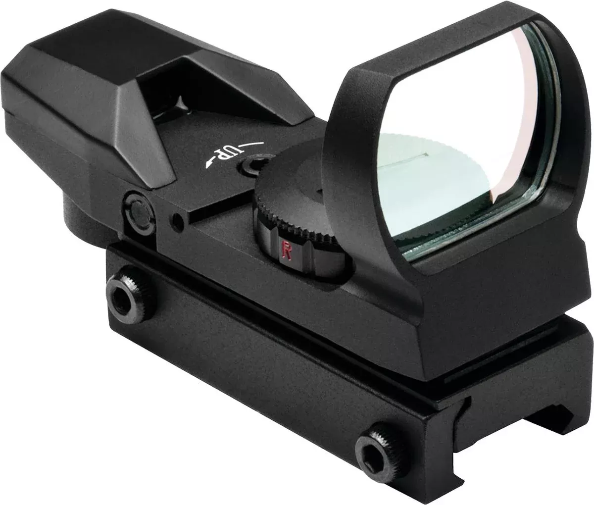 NcSTAR Red & Green Four Reticle Reflex Optic – 3 MOA Red/Green Dot Multi Reticle