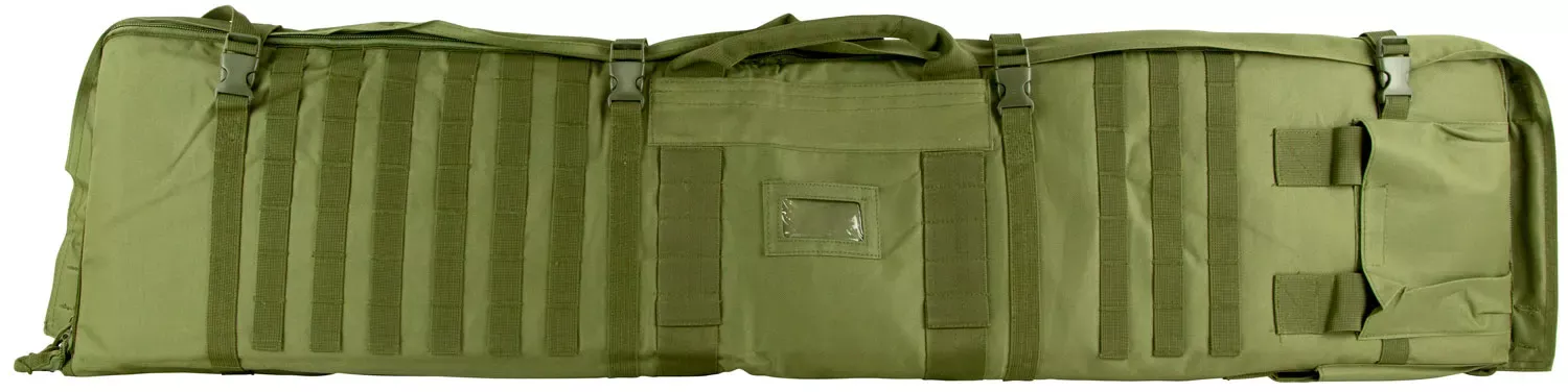 NcStarVISM Deluxe Rifle Case with MOLLE Webbing, ID Window, Padding