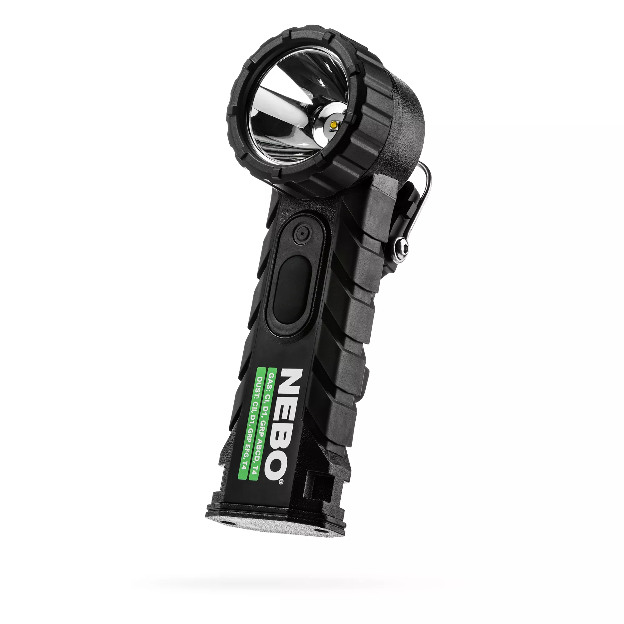 Nebo Certified Intrinsically Safe Right Angle LED Flashlight #6756