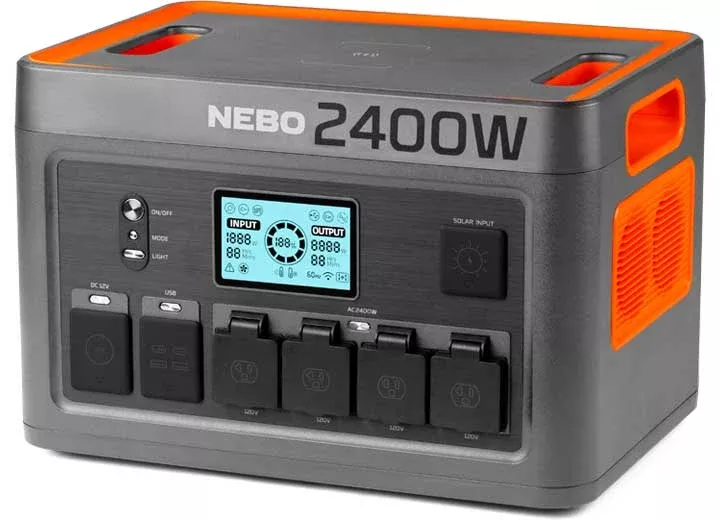 NEBO Pinnacle 2400 Portable Power Station• NEB-PST-0006