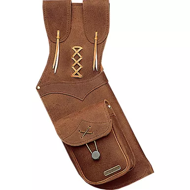 Neet T-2595 Field Quiver Burgundy Leather Rh