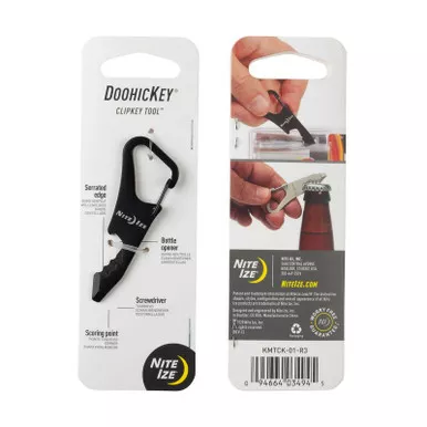 Nite Ize KMTCK-01-R3 DoohicKey ClipKey™ Key Tool, Black