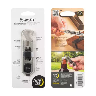 Nite Ize KMTRT-11-R3 DoohicKey Ratchet Key Tool