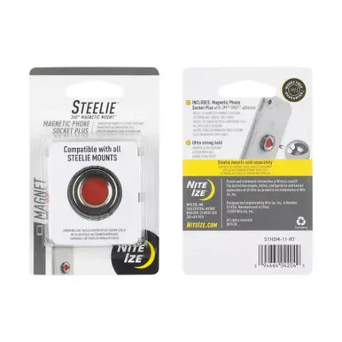 Nite Ize STHDM-11-R7 Steelie Magnetic Phone Socket Plus