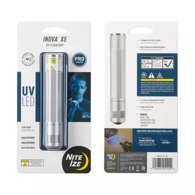 Nite Ize X5CUV-11-R7 INOVA X5 UV LED Flashlight