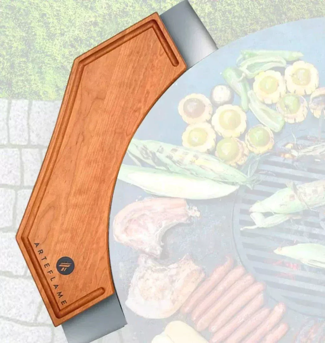 No reviewsArteflame Custom Cherry Wood Cutting Block: Elevate Your Grilling and Kitchen