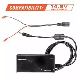 Norsk Lithium 3A 16.8V Lithium Ion Battery Charger w/ Quick Connect Harness