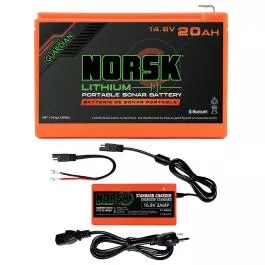 Norsk Lithium-Ion Battery with Charger - 14.8V 20.8AH